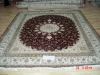 persian design handknotted silk rug