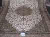 persian hand knotted silk carpet