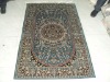 persian hand knotted silk carpet