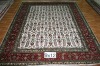 persian handmade silk carpet