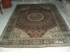 persian heriz silk carpet