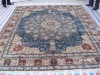 persian origin silk carpet