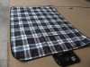 picnic blanket with check design