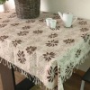 picnic dining cotton decorative designer table cloths tablecloth