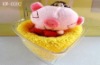 pig cake towel