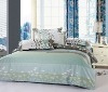 pigment printed cotton twill bed sheet