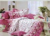 pigment printing 100%cotton bedding sheet set