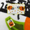 pigment printting kitchen towel with Halloween pumpkins