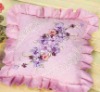 pillow kit ribbon embroidery pillow kit   needlework kit handicrafts