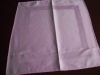 pink 100% cotton satin band napkin