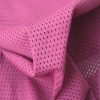 pink 100% polyester mesh fabric for garment