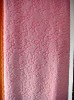 pink burnout velvet garment fabric