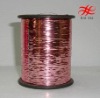 pink color 300grams/bobbin M type metallic yarn