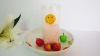 pink color towel smilling face doll cake towel gift