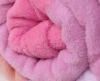 pink coral fleece fabric