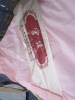 pink duvet  cheap polyester filled quilt