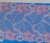 pink elastic lace