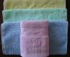 pink face towel