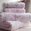 pink face towel