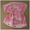 pink jacquard cheap hand towels