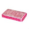 pink leather wallet