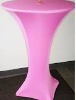 pink lycra cocktail table cover spandex bistro table cover spandex dry bar table covers for party