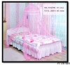 pink mosquito net