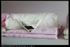 pink quilt/printed summer silk quilt/Home Textiles/baby quilt kit