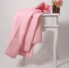 pink silk blanket
