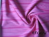 pink stripe print fabric with nylon spandex