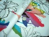 plain canvas print fabrics