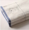 plain cotton hand towel with solid color