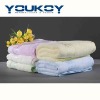 plain dyed bamboo fiber body bath towel