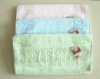 plain dyed jacquard face towel