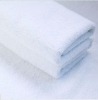 plain hotel bath towel with white color