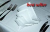 plain polyester MJS table napkins
