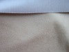 plain solid deying artifical suede fabric