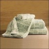 plain square cotton bath towel