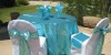 plain taffeta table cloth and wedding polyester chair covers