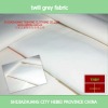 plain woven 65% poly and 35% cotton plain unbleached interlining fabric