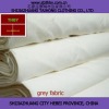 plain woven 80% poly and 20% cotton unbleached fabric