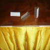 plastic velcro table skirt clips