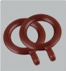 plastic window  rings for curtain rod