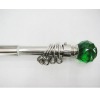 plated curtain poles