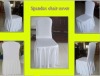 pleated spandex chair cover with skirting