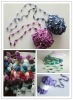 plolyester big pom pom yarn for hand knitting