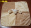 plush Baby Towel with stuffed animal in the middle -10016