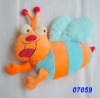 plush and stuffed Animal pillow,cartoon bee shape -07059