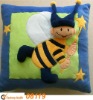 plush and stuffed Decorative pillows,Cartoon Bee -08119
