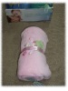 plush animal baby blanket